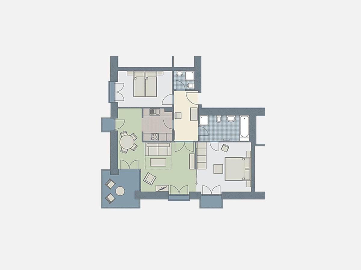 Kaiservillen Heringsdorf - Ferienwohnung Mit 2 Schlafzimmern Und Balkon D212 Extérieur photo